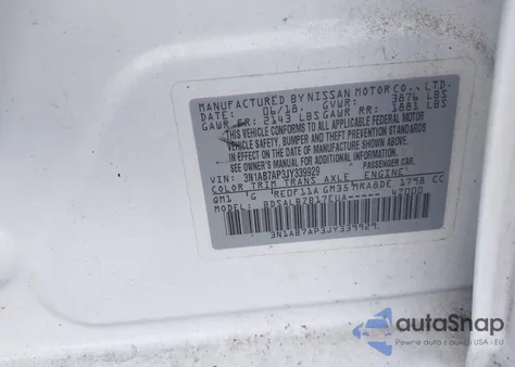 2018 Nissan Sentra S from USA, damaged, VIN 3N1AB7AP3JY339929
